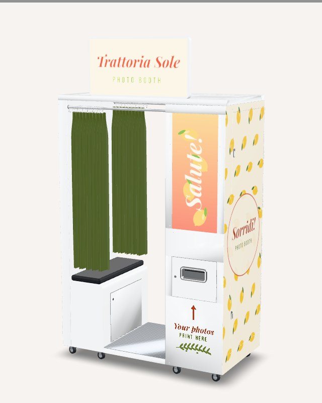 Trattoria Sole booth design