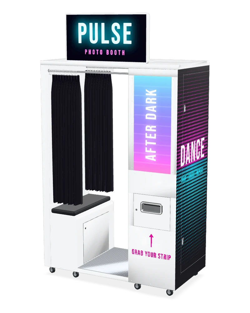 Pulse photo booth design for nightclubs